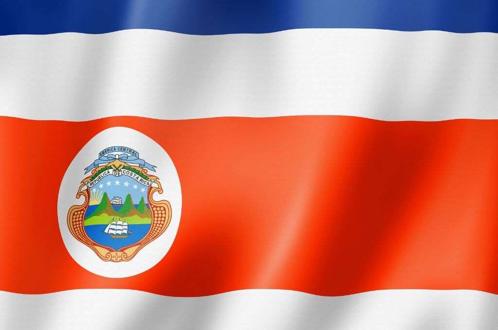 Bandera Costa Rica