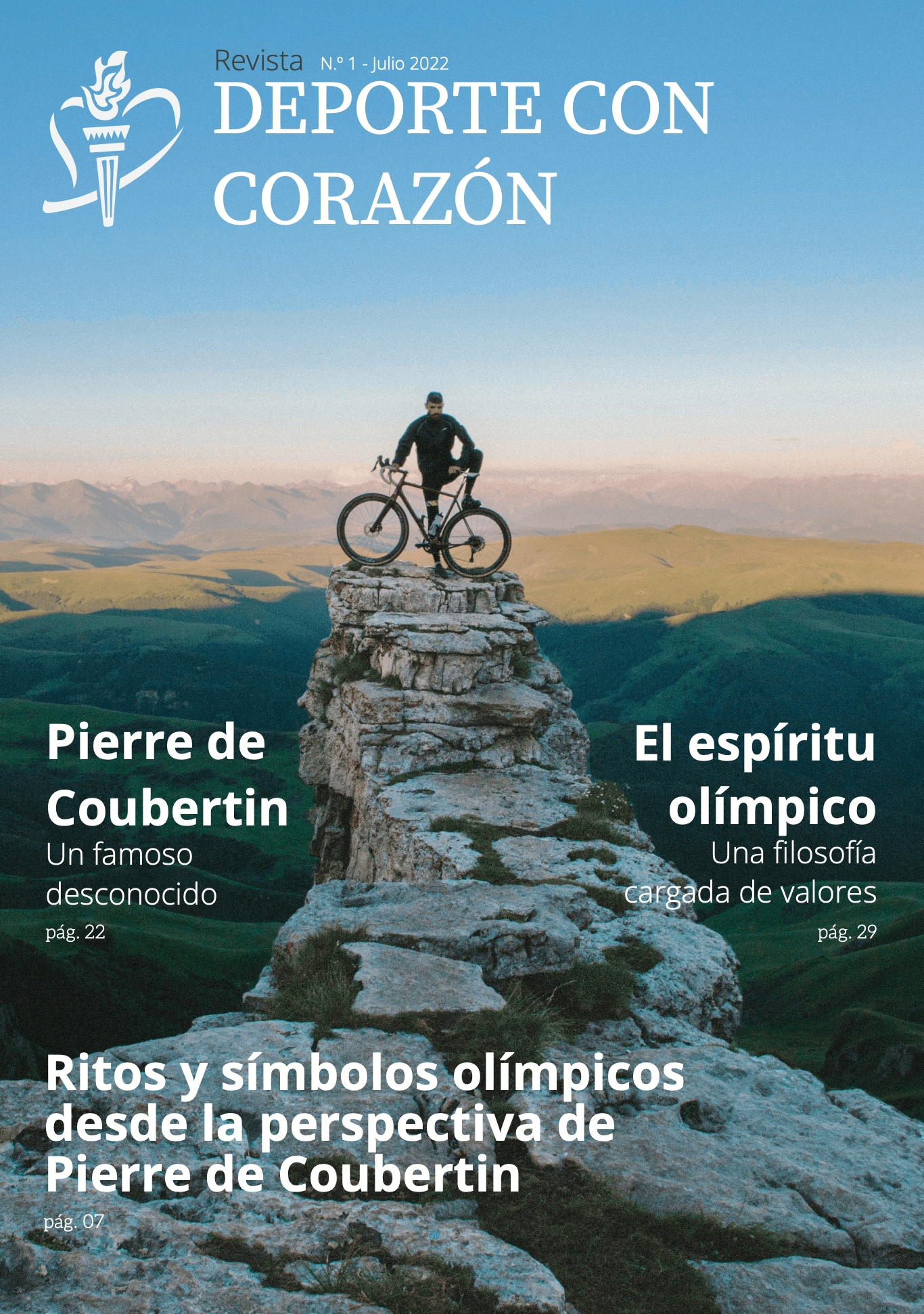 Lee más sobre el artículo REVISTA #1, Escuela del Deporte con Corazón – Julio 2023